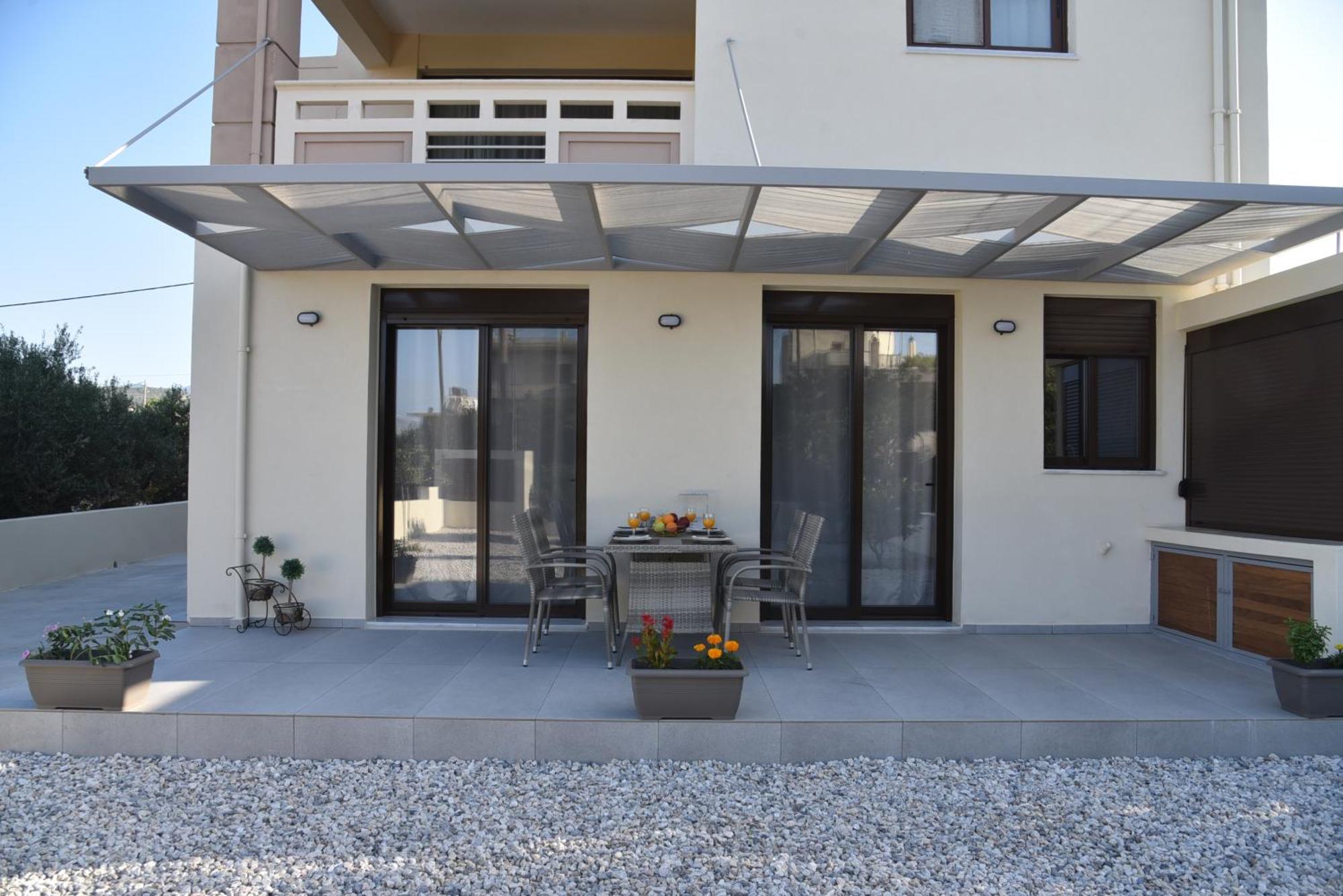 Pirgos Deluxe Apartment - Private Parking Kíssamos Exterior foto